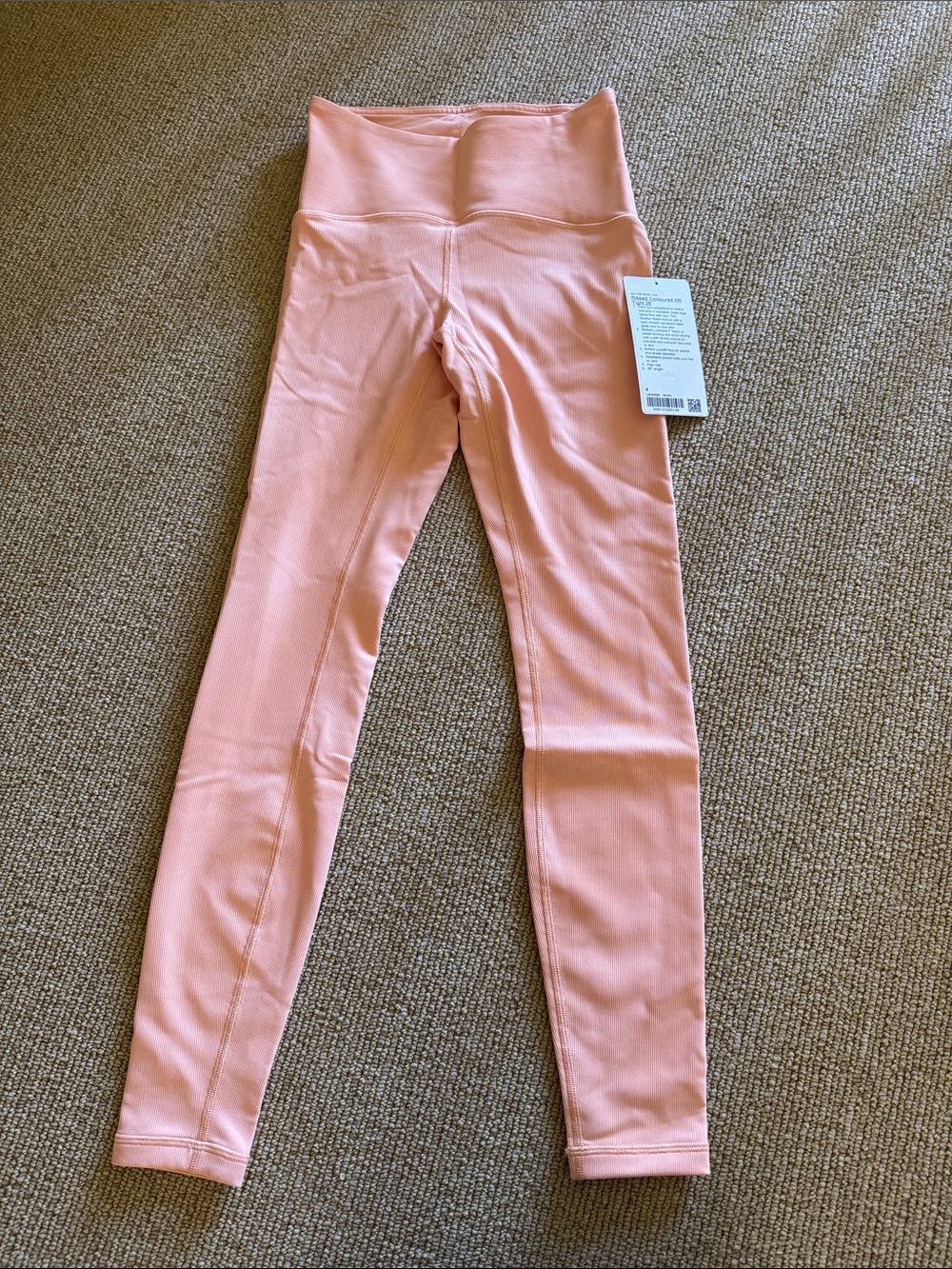 lululemon ribbed contoured hr tight 28”